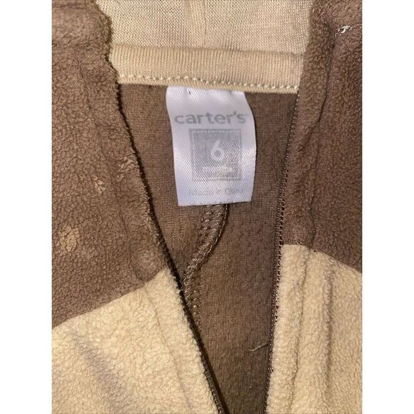 Carters Halloween Costume Hooded Fleece Monkey  - 6 Month Cosplay - Picture 4 of 8